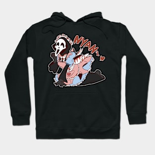 Nyan! GhostFace maid Hoodie